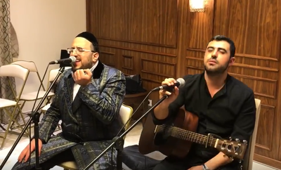 ישי ריבו וליפא שמלעצר בביצוע לייב: 'נפשי'