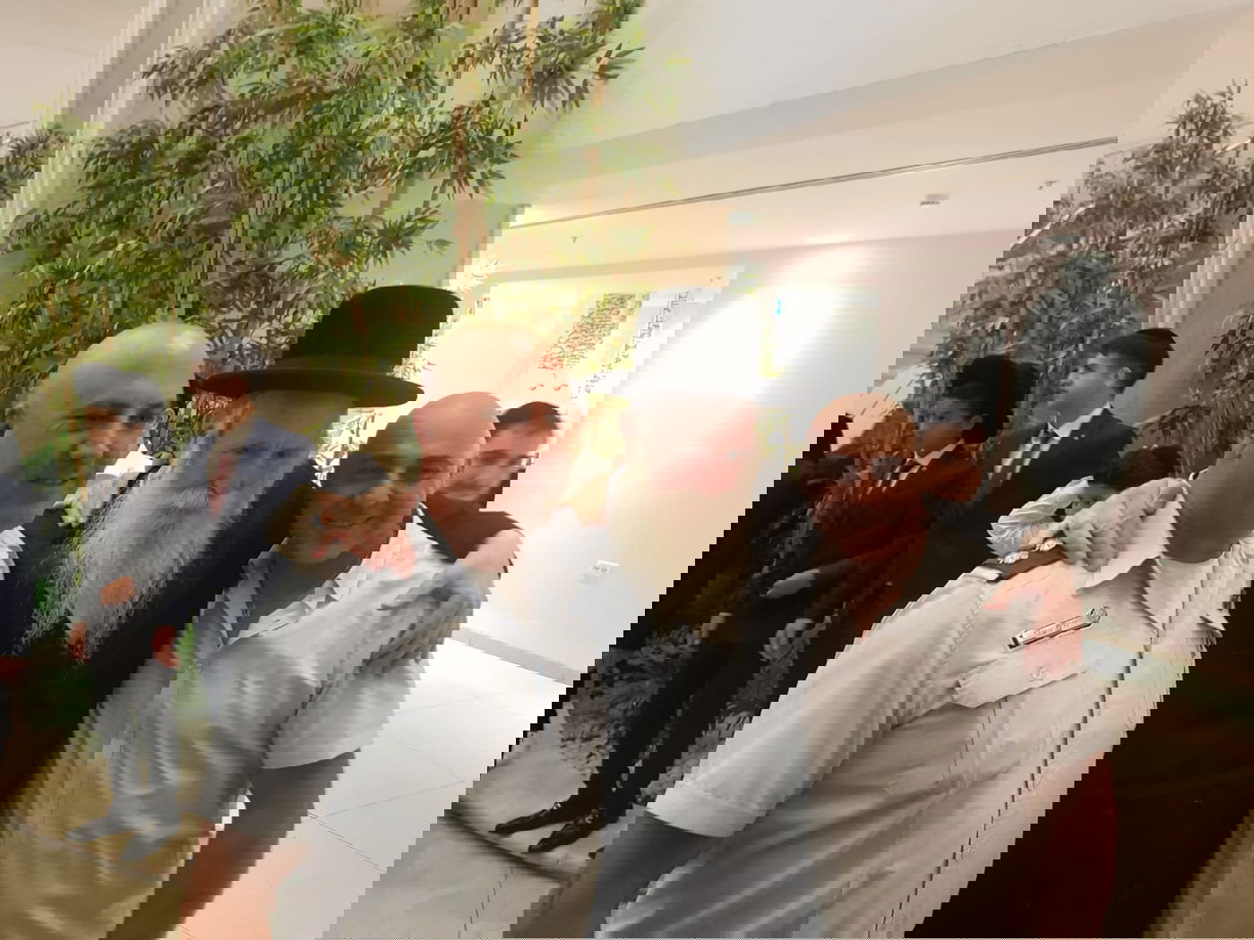 בכירי שירות בתי הסוהר בחתונת בת הרב הראשי