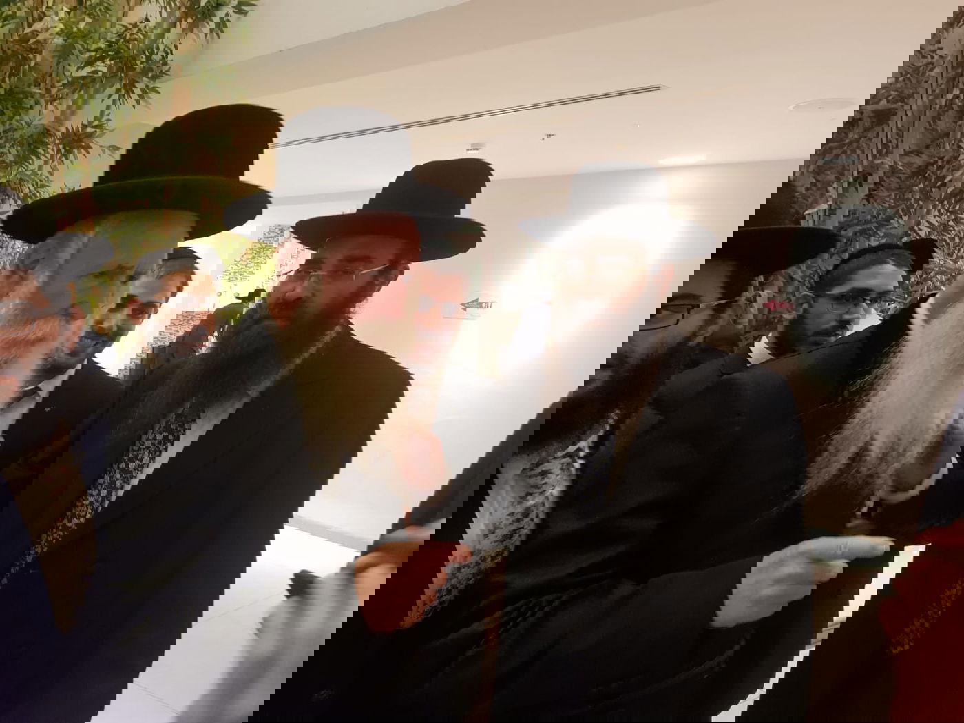 בכירי שירות בתי הסוהר בחתונת בת הרב הראשי