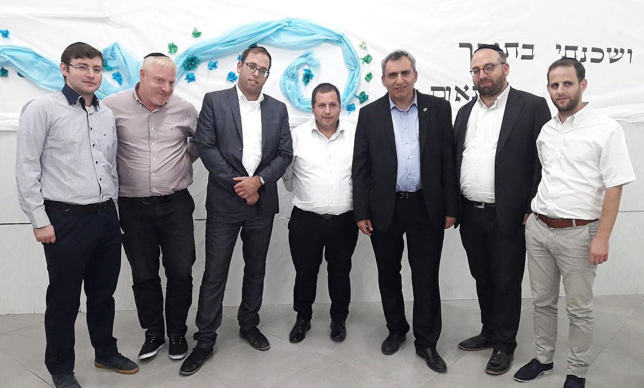 הנהלת האיגוד עם השר אלקין