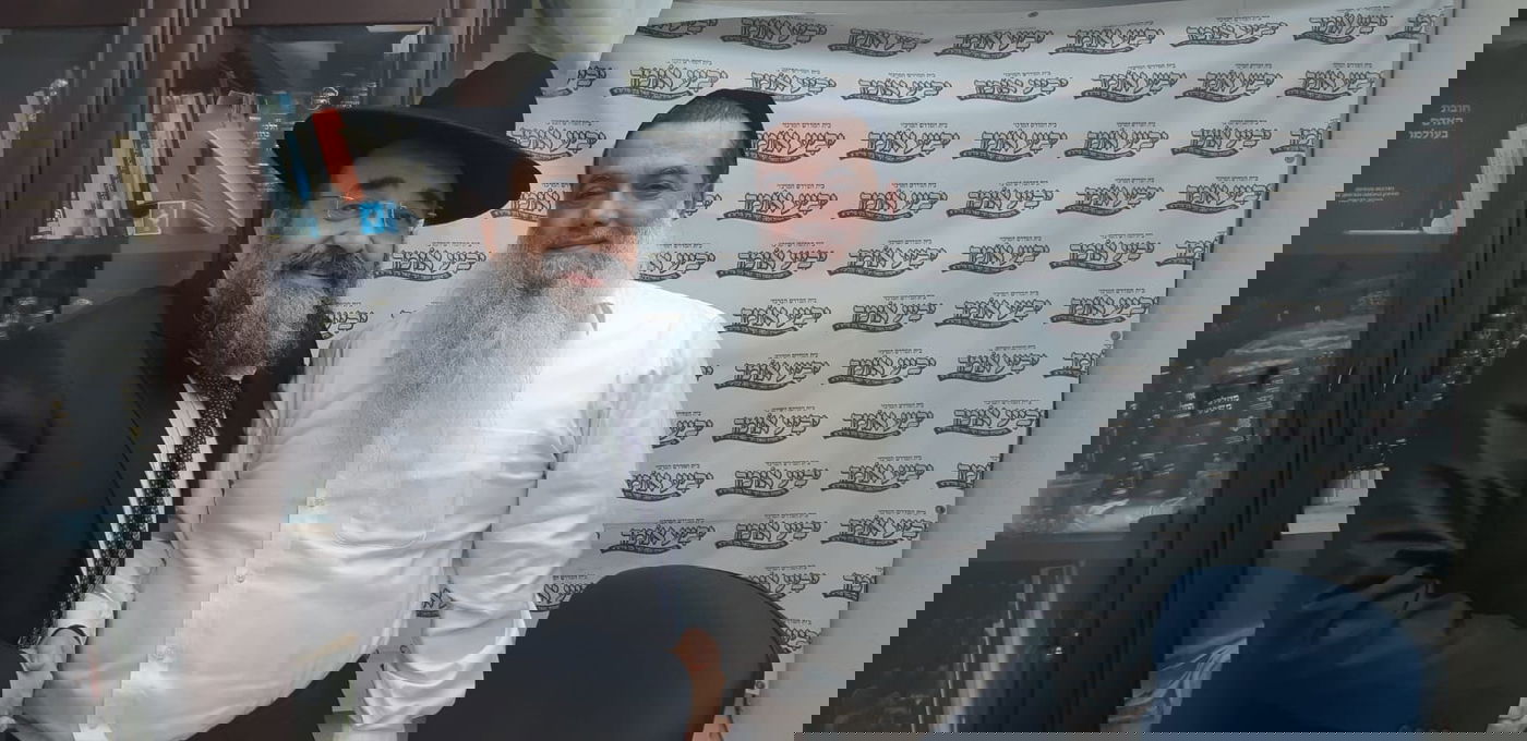 הרב יגאל כהן עם יו"ר ש"ס בבני ברק