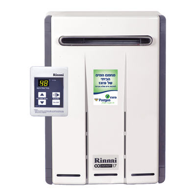 חימום מים בגז. פזגז