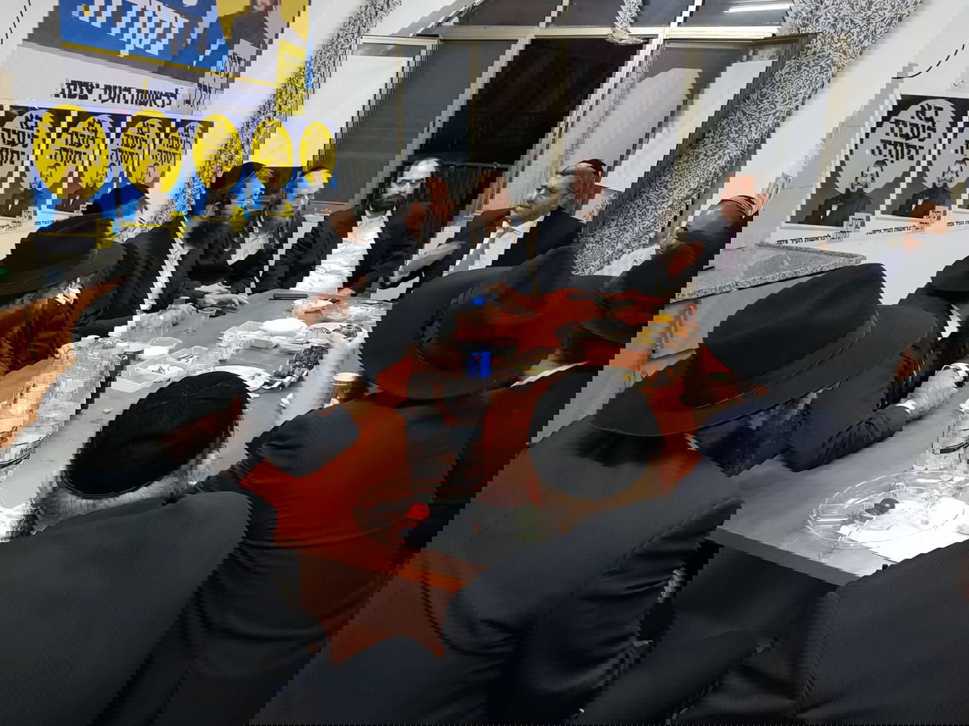 נציגי ש"ס במטה גלבך, אמש