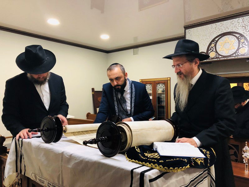 נחנך בית הכנסת הראשון בעיר ארכנגלסק. תיעוד