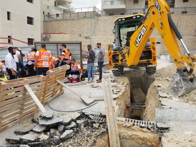 זירת התאונה