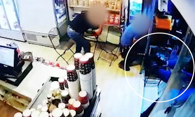 אישום: רעול פנים ירה בתת מקלע בקיוסק