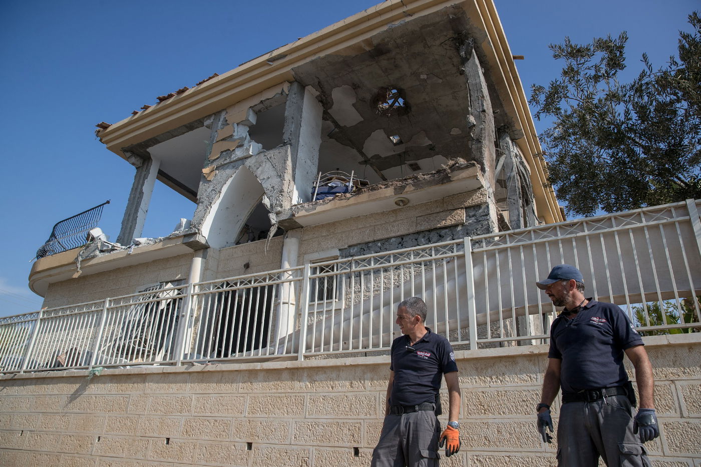 תיעוד: זירת ההרס בבית המגורים בבאר שבע