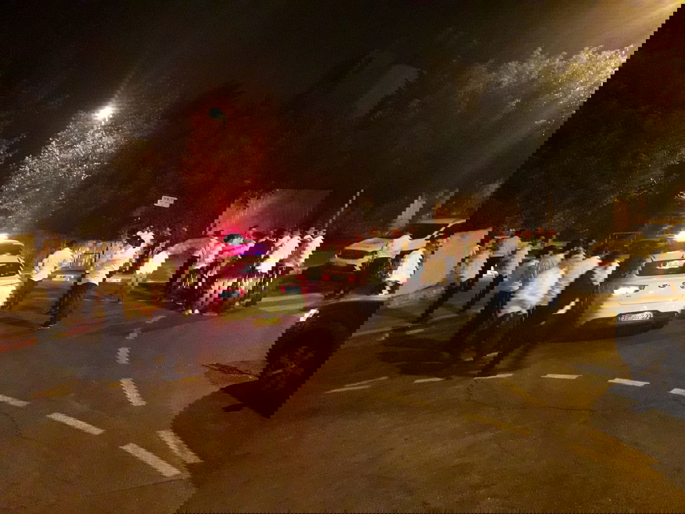 בקבוק תבערה וגז פלפל במהלך קטטה עם פעילי "הפלג"