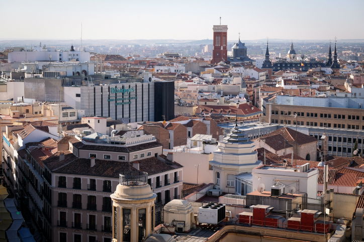 טיול ברחובות מדריד דרך עדשת המצלמה