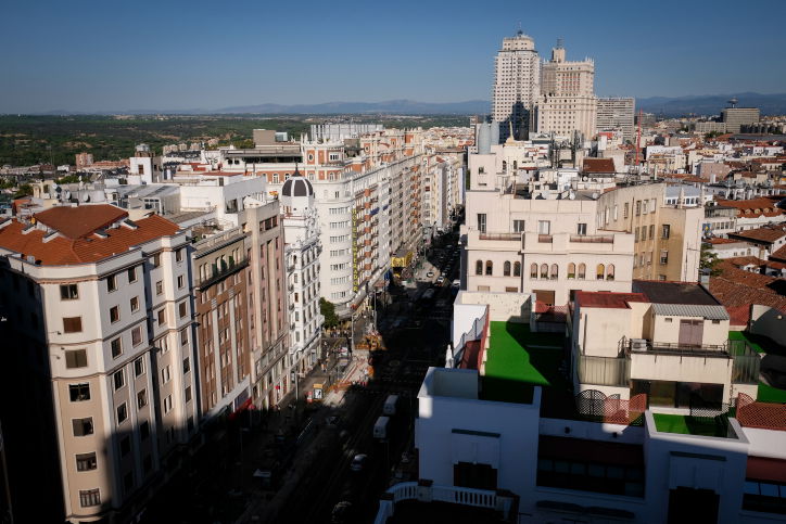 טיול ברחובות מדריד דרך עדשת המצלמה