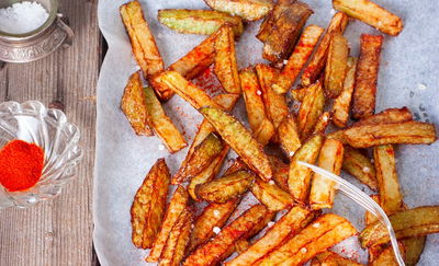 צ'יפס לפת אפוי