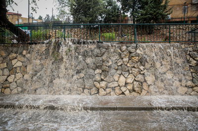 הצפות בצפת ביום שישי