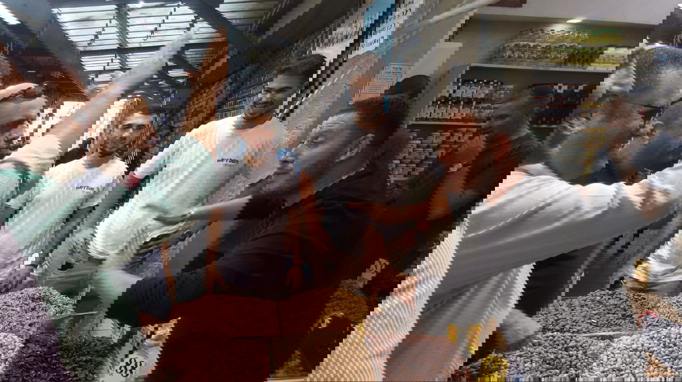 משה ליאון בשוק מחנה יהודה