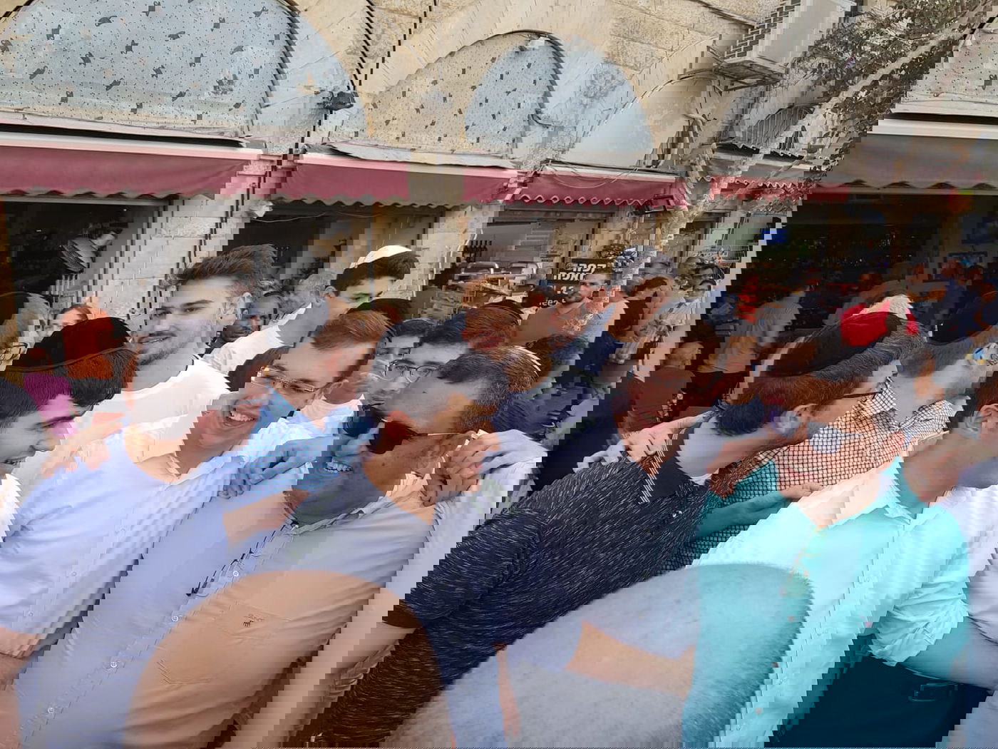 משה ליאון במחנה יהודה