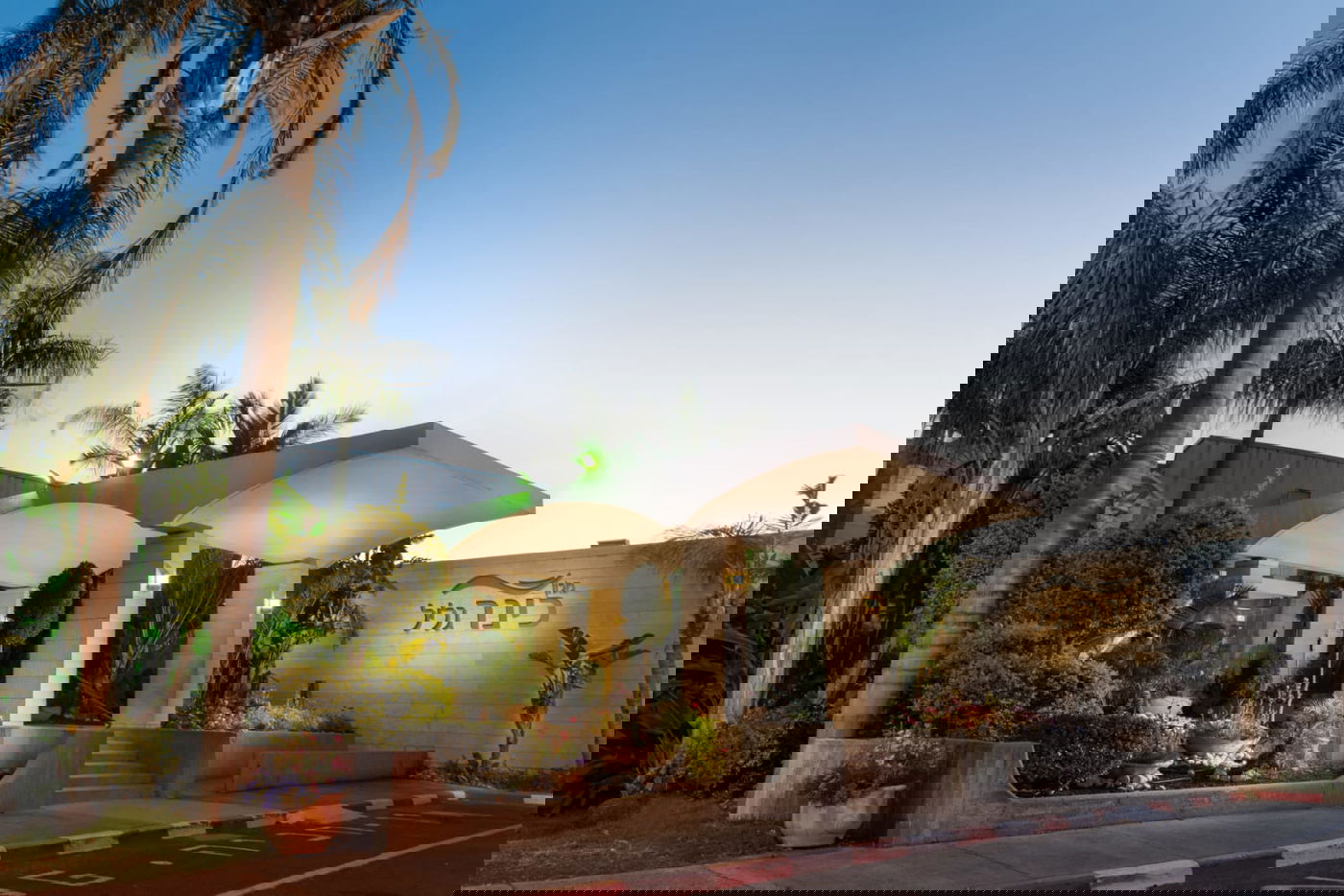 מלון כינר גליל - הכניסה המרשימה למלון