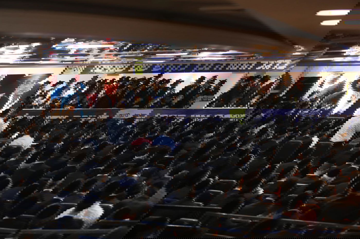 תיעוד: כינוס התמיכה של דגל התורה במשה ליאון בירושלים