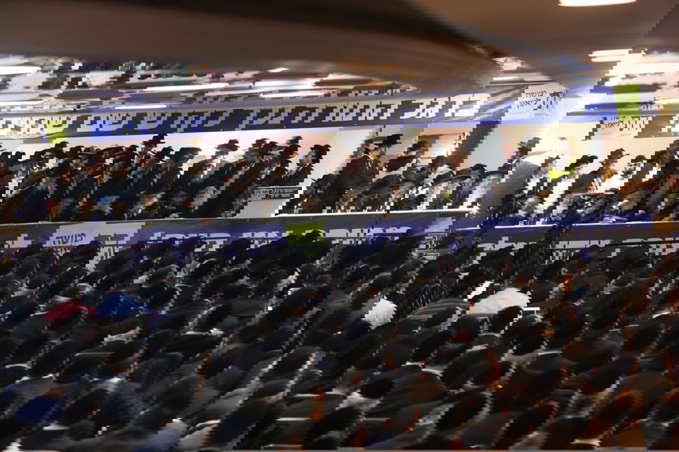 תיעוד: כינוס התמיכה של דגל התורה במשה ליאון בירושלים