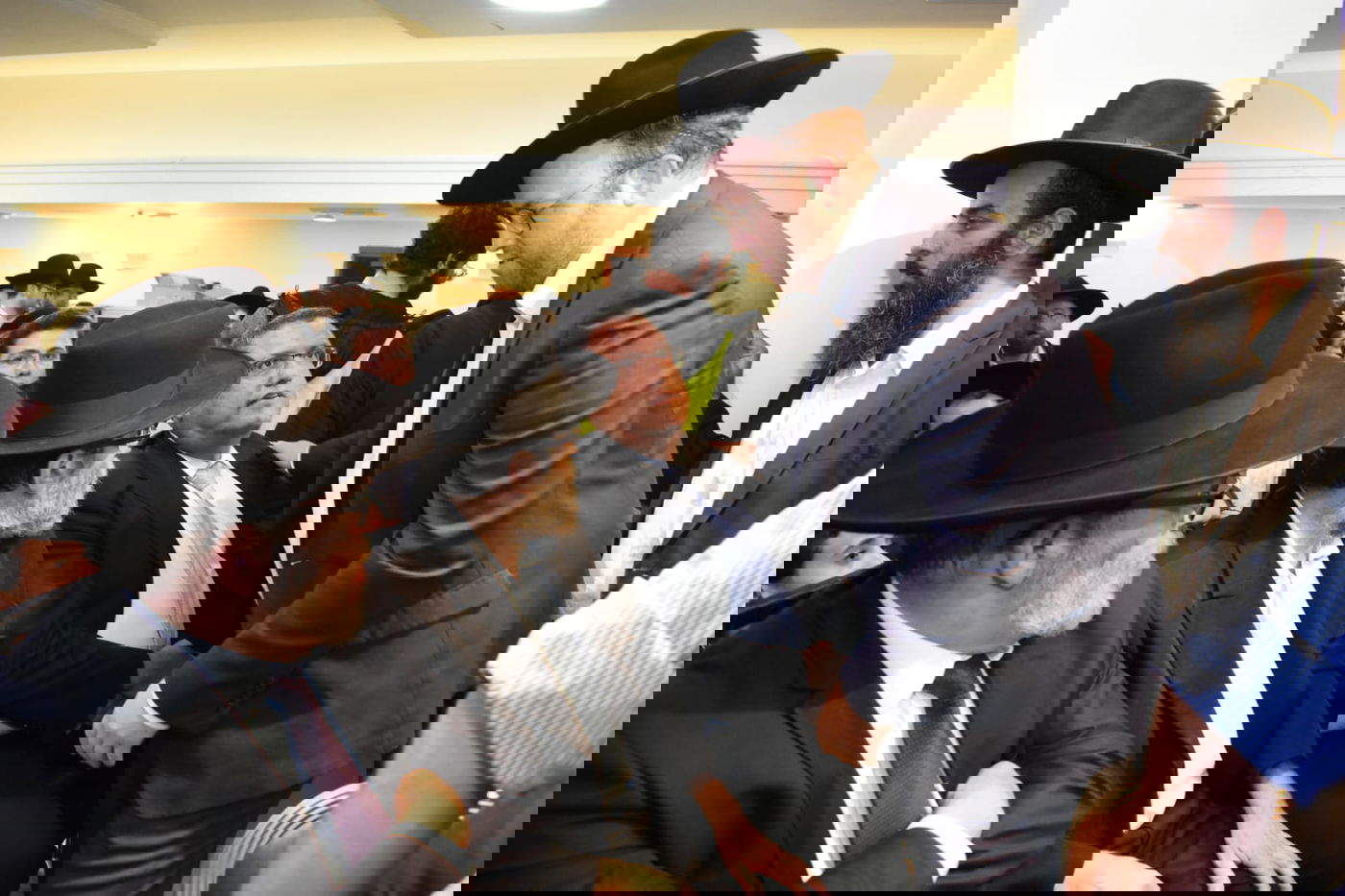 תיעוד: כינוס התמיכה של דגל התורה במשה ליאון בירושלים