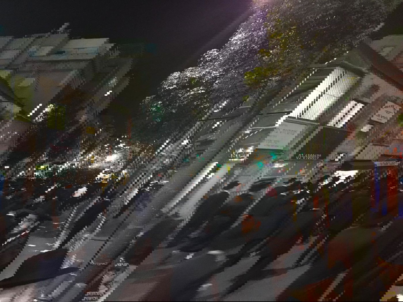 מסע הלווית הגאון רבי יאיר ישראלי זצ"ל בבני ברק