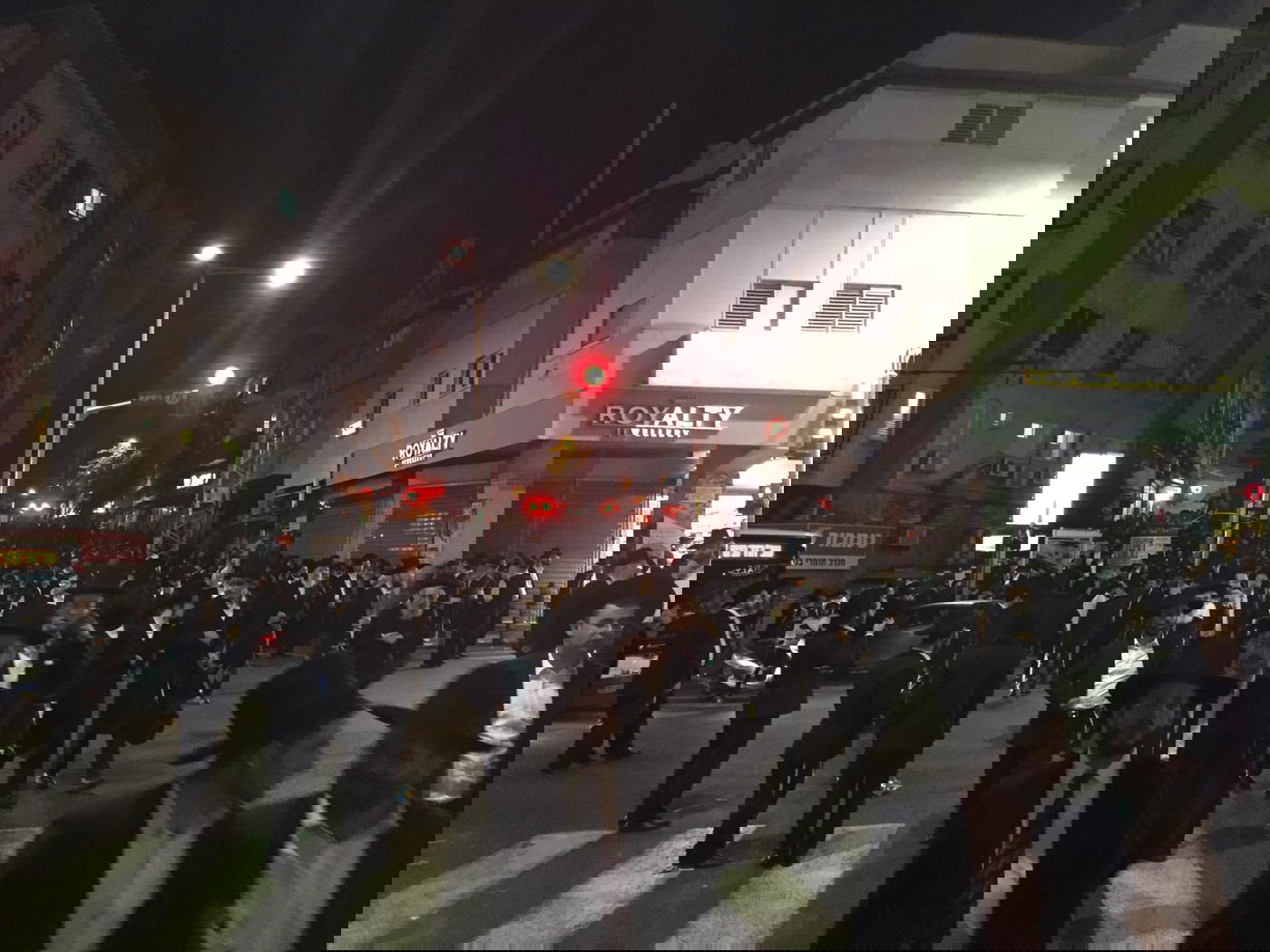 מסע הלווית הגאון רבי יאיר ישראלי זצ"ל בבני ברק