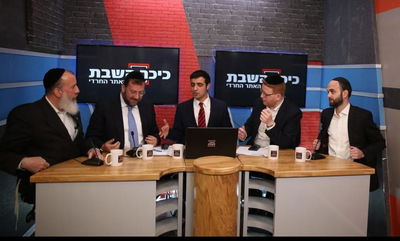 יוסי דייטש במשדר המיוחד באולפן 'כיכר'