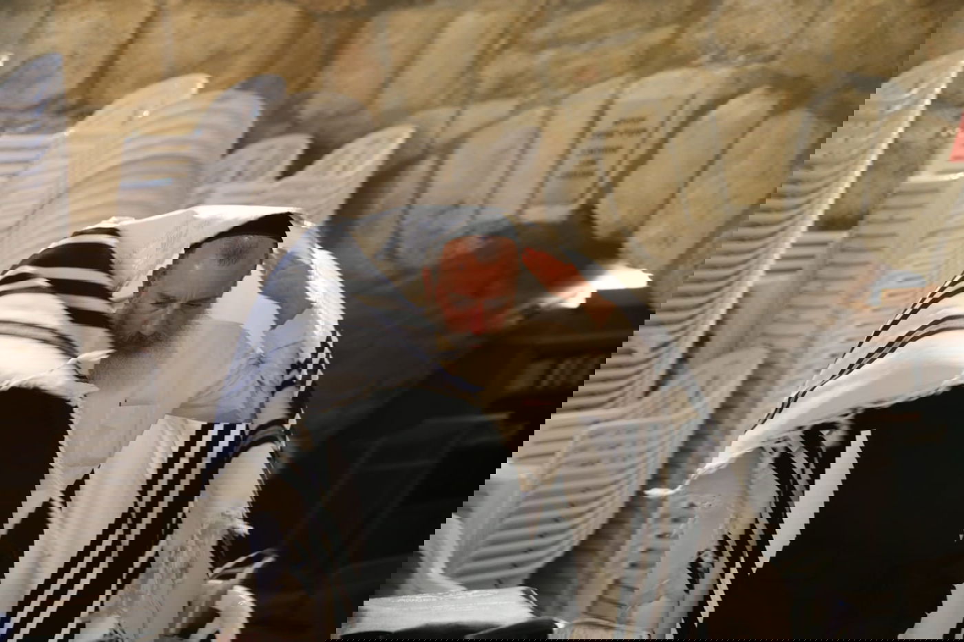 "מי שברך": יוסי דייטש וישראל פרוש התפללו בכותל המערבי. צפו