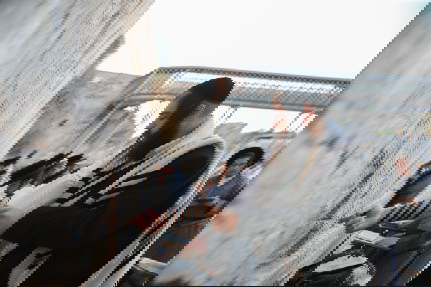 "מי שברך": יוסי דייטש וישראל פרוש התפללו בכותל המערבי. צפו