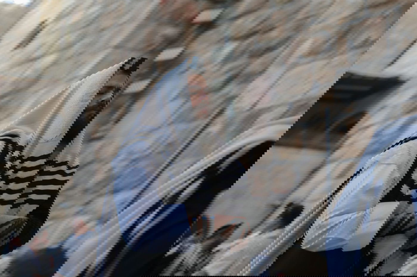 "מי שברך": יוסי דייטש וישראל פרוש התפללו בכותל המערבי. צפו