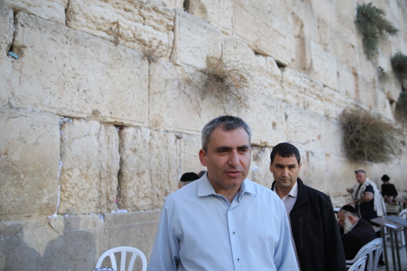 הקרב בירושלים: אלקין וליאון התפללו בכותל