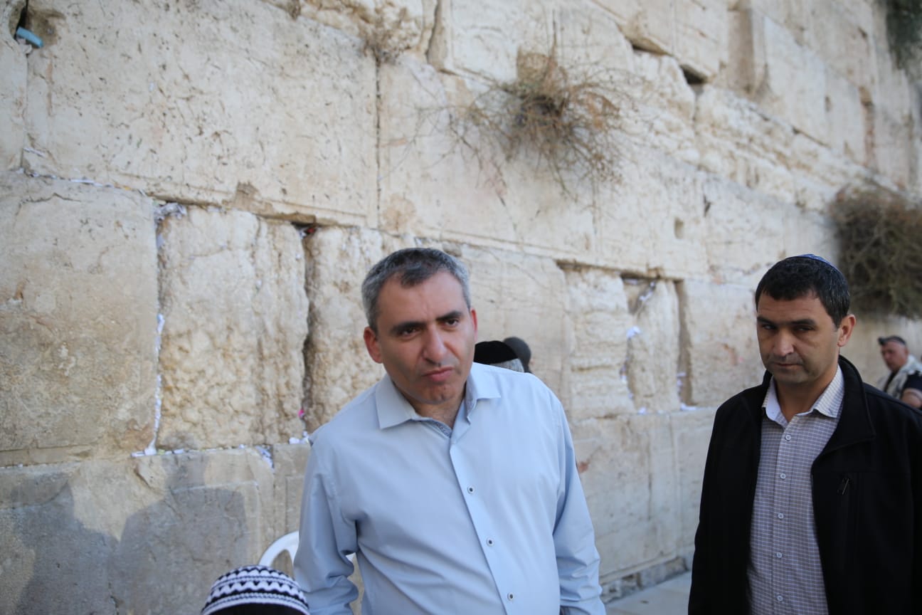 הקרב בירושלים: אלקין וליאון התפללו בכותל