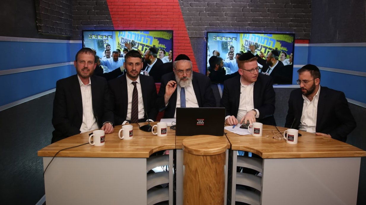 משדר הבחירות ב'אולפן כיכר' • צפו בגלריה