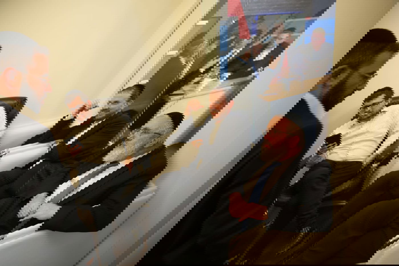 משדר הבחירות ב'אולפן כיכר' • צפו בגלריה