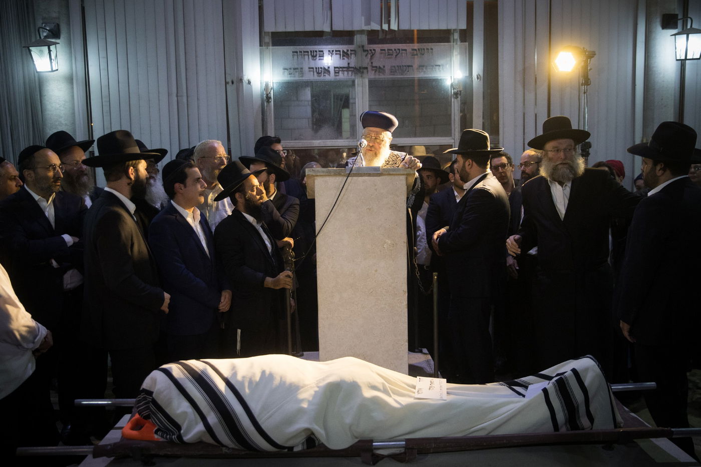 נשיא המועצת על השר דוד אזולאי ז"ל: "היה איש נוח לכולם, ישר ותמים". תיעוד