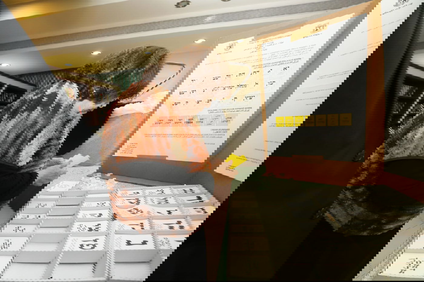 כך הגרב"מ אזרחי והרבנית הצביעו בבחירות