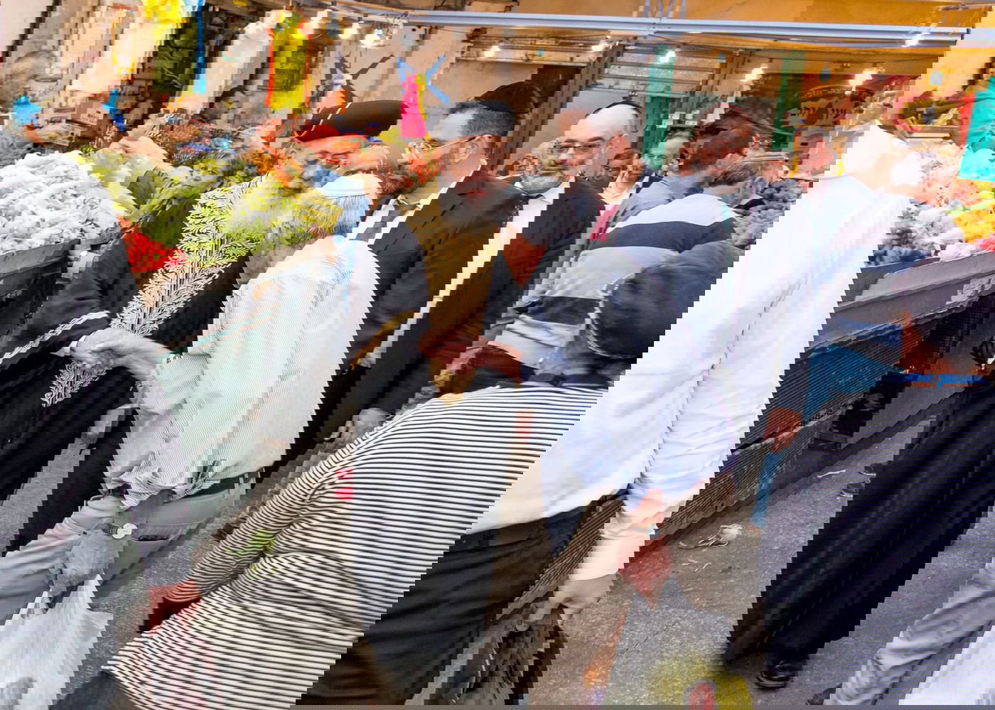 הראשון לציון חיזק את סוחרי מחנה יהודה