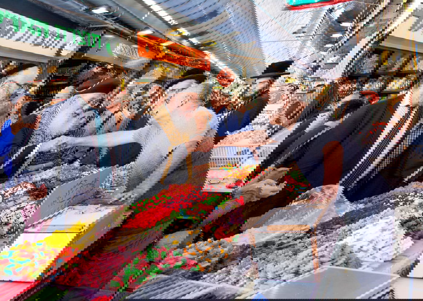 הראשון לציון חיזק את סוחרי מחנה יהודה