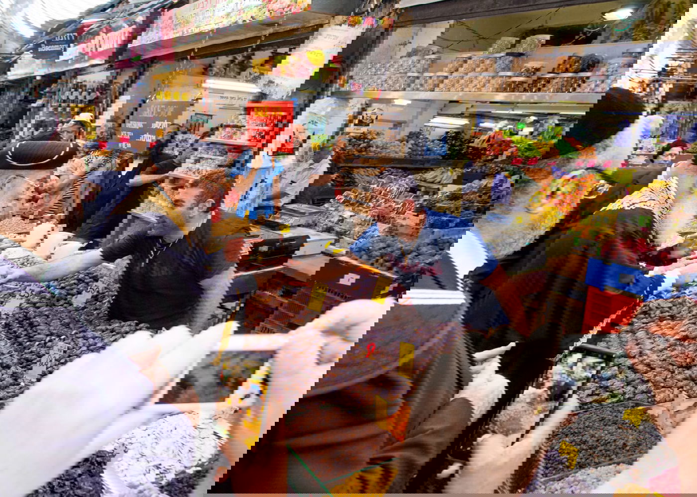 הראשון לציון חיזק את סוחרי מחנה יהודה