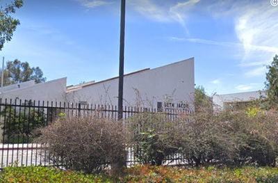 בית הכנסת 'בית יעקב' שספג אתמול את כתובות הנאצה