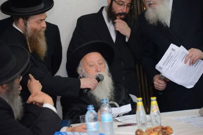 ראש הישיבה הגאון רבי אליהו שמרלר זצ"ל