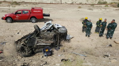 זירת תאונה בכביש 90, ארכיון