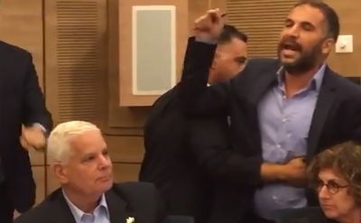 הדיון הסוער בכנסת