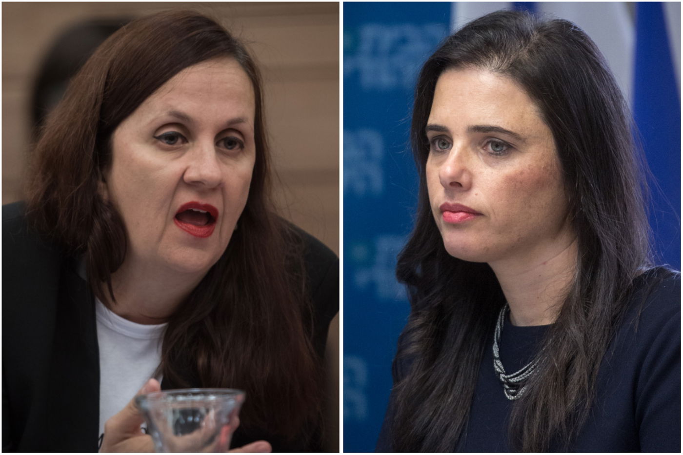 השרה איילת שקד ודינה זילבר