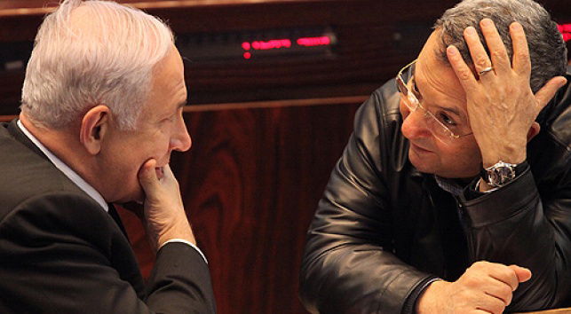 ברק ונתניהו בימים טובים יותר