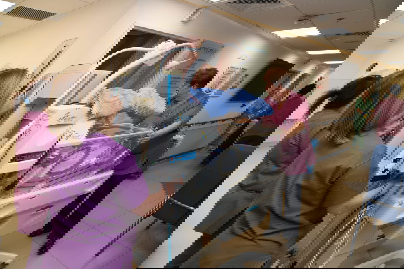 תיעוד: מחלקת הילדים עברה לבית חולים תת קרקעי