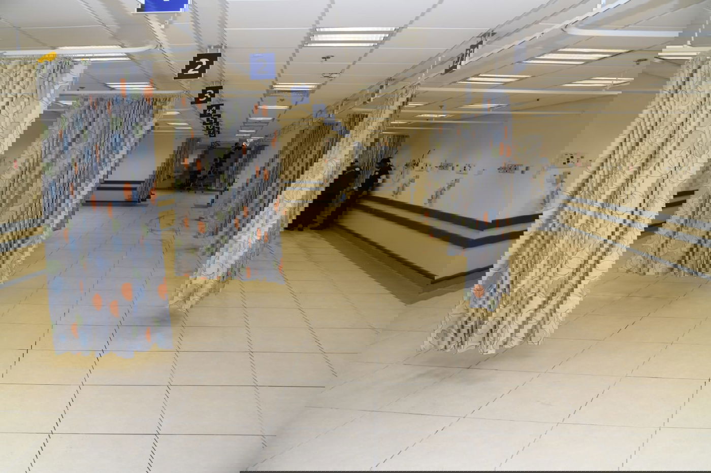 תיעוד: מחלקת הילדים עברה לבית חולים תת קרקעי