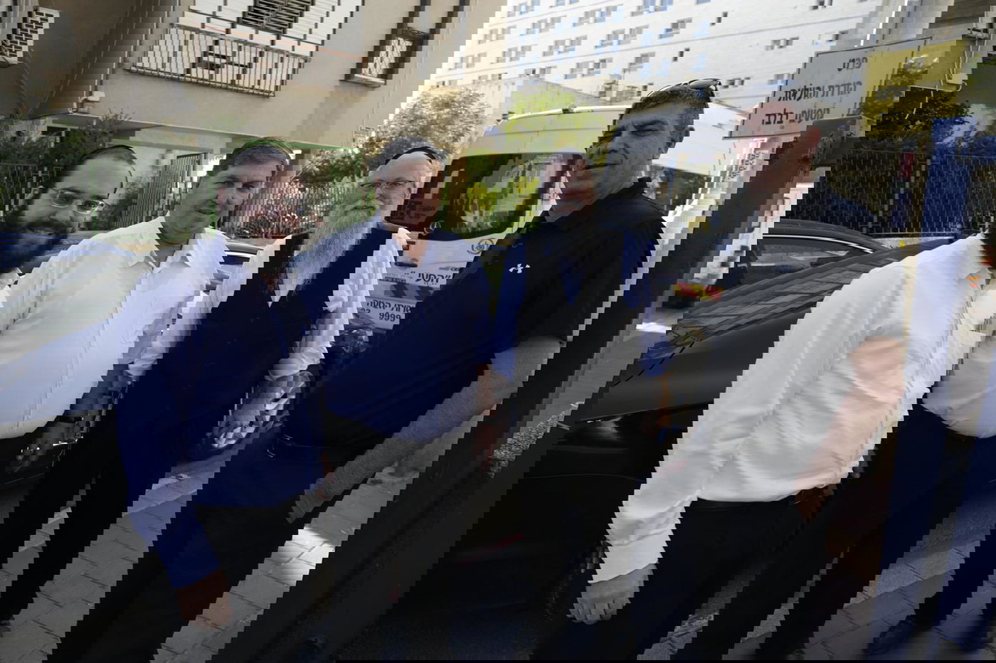 יו"ר קקל מר דני עטר בסיור במרכז 'עלה' בני ברק, עם תפילה לתושבי הדרום