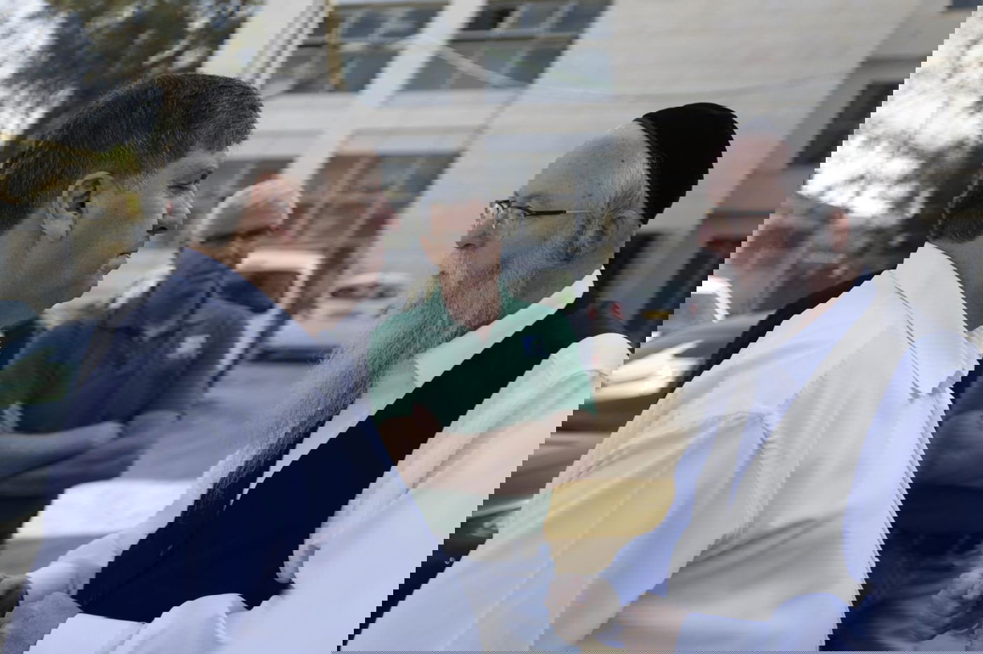 יו"ר קקל מר דני עטר בסיור במרכז 'עלה' בני ברק, עם תפילה לתושבי הדרום