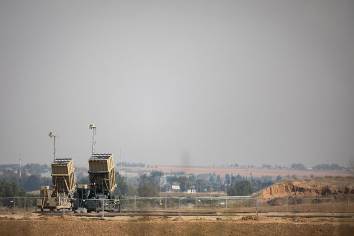 כיפת הברזל ליד שדרות