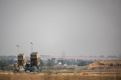 כיפת הברזל ליד שדרות