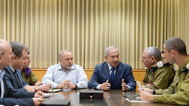 ישיבת הקבינט אתמול